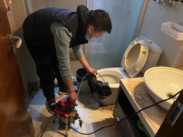 山根镇马桶疏通-疏通下水道